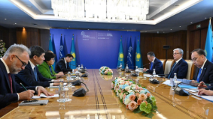 哈萨克斯坦总统与联合国高级代表举行会晤