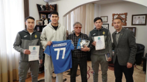 Алматыда студент спортшыларға ректорлық грант берілді