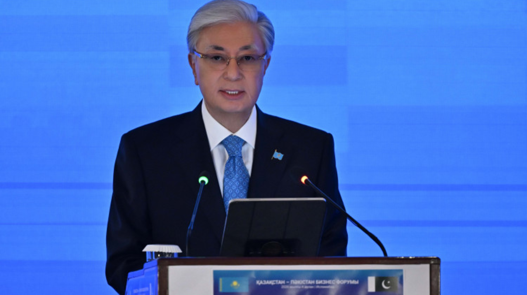 پرەزيدەنت قاسىم-جومارت توقايەۆ پەن پرەمەر-مينيستر شاحباز شاريف قازاقستان-پاكىستان بيزنەس فورۋمىنا قاتىستى