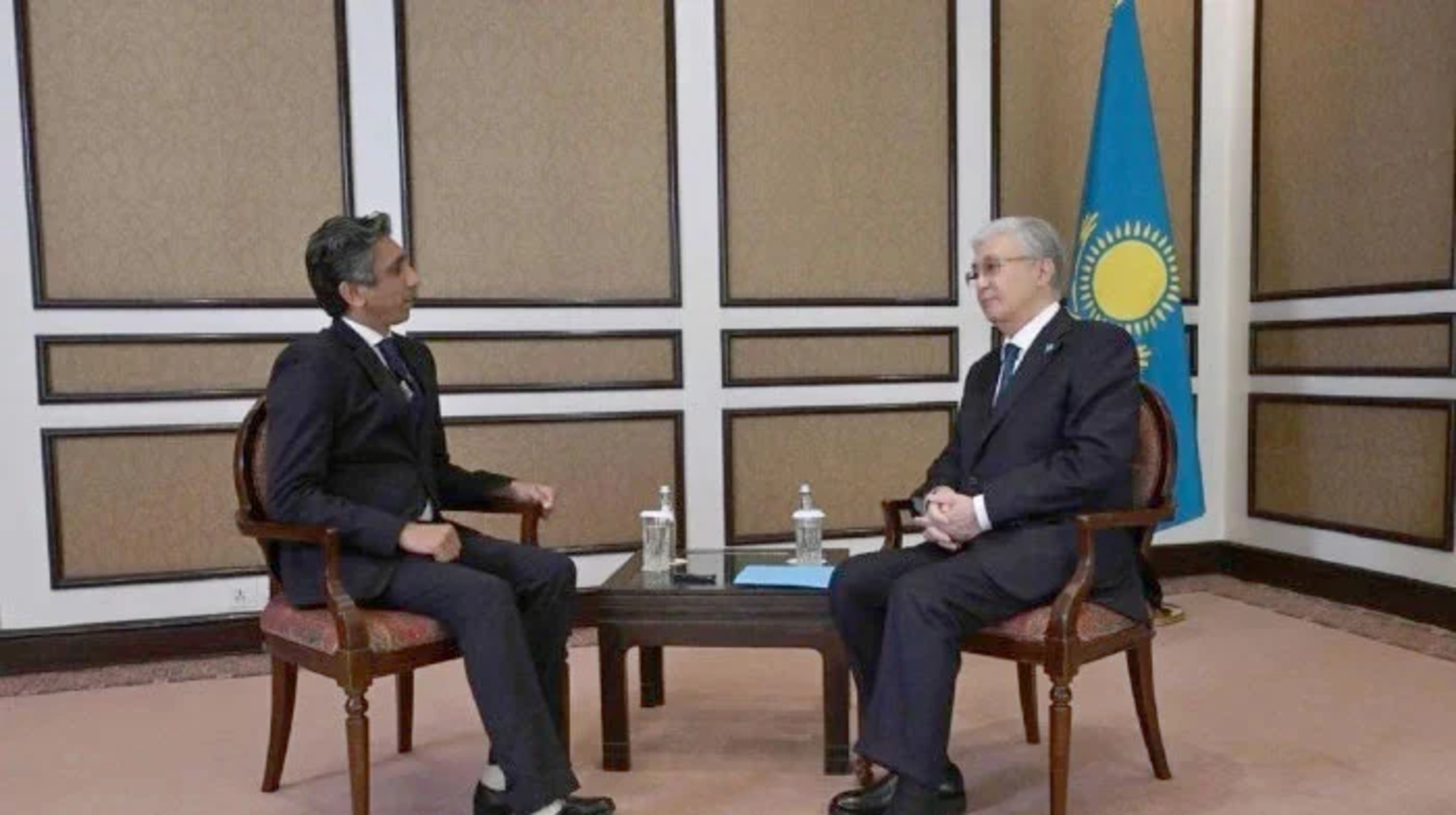 مەملەكەت باسشىسىنىڭ پاكىستاندىق The News International باسىلىمىنا بەرگەن سۇحباتى جاريالاندى 