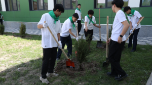 Almatylyq túlekter respýblıkalyq aǵash otyrǵyzý aksıasyna qosyldy
