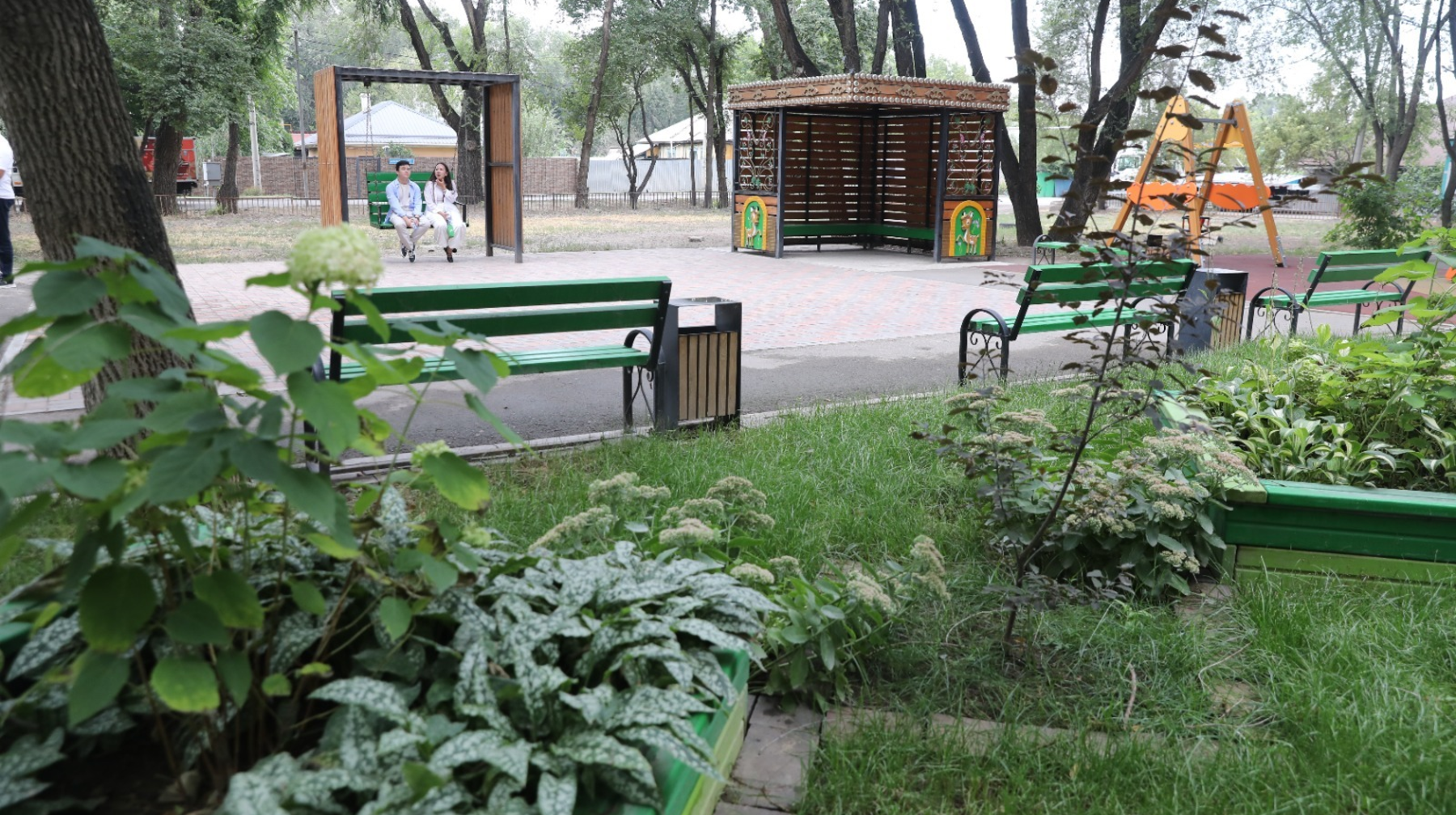 Алматының Жетісу ауданы тұрғындарға жайлы бола түсті