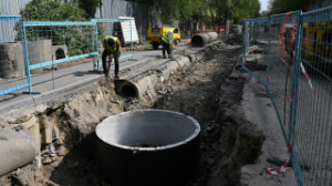 Almatynyń Jetisý aýdanynda 8 shaqyrymnan astam sý qubyry jáne káriz jelileri jańartylyp jatyr