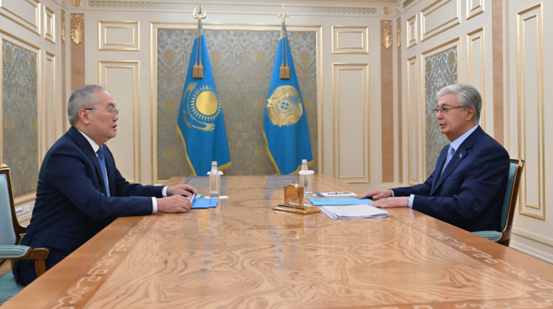 Мемлекет басшысы Қаржылық мониторинг агенттігінің төрағасы Жанат Элимановты қабылдады