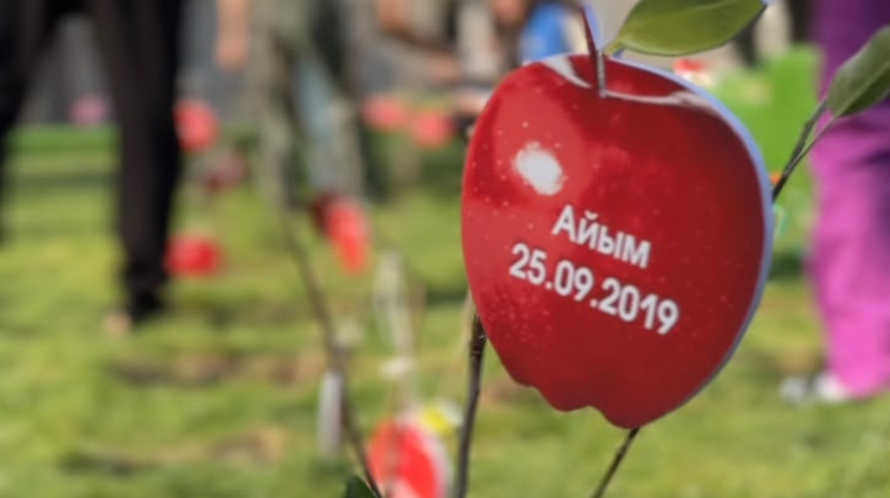 Алматыда «Нәрестелер аллеясы» ашылды