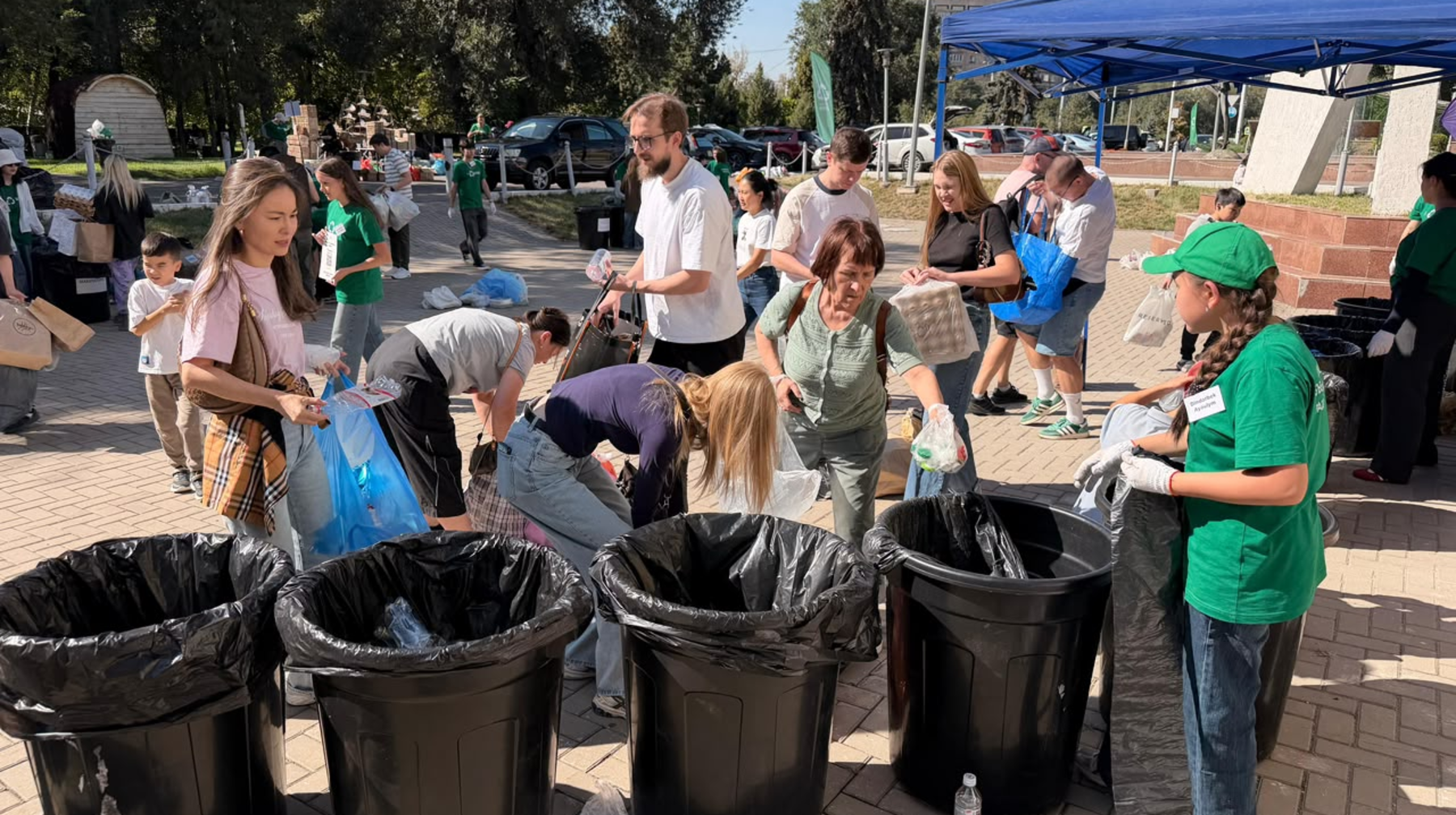Алматыда Recycle Бірге күзгі экоакциясы өтеді